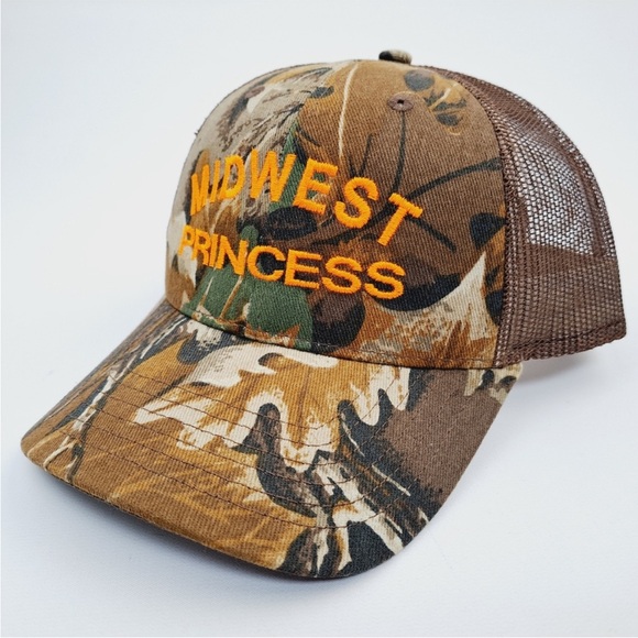 Chappell Roan Midwest Princess Hat Cap Mesh Trucker Camouflage Music Art… - Picture 3 of 4